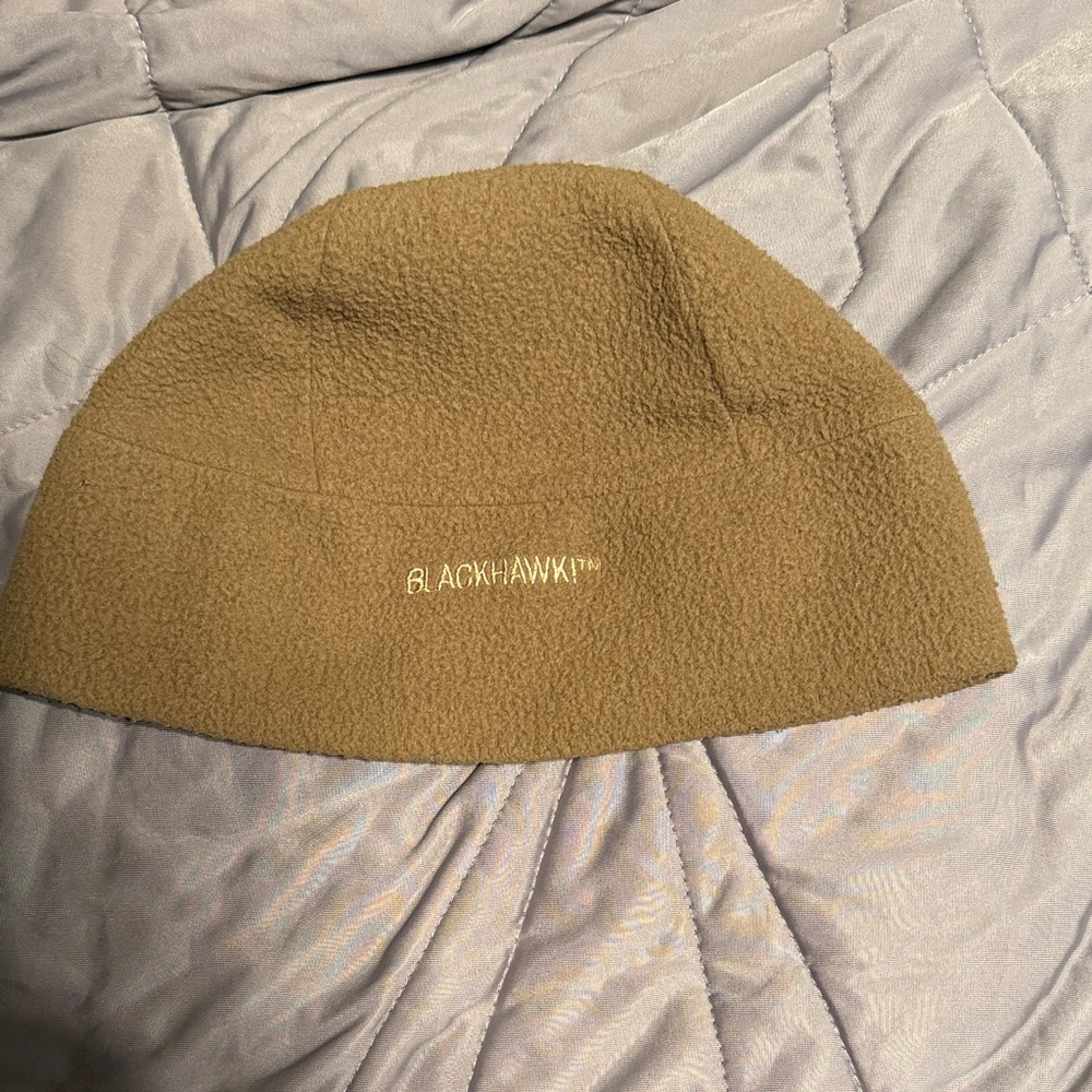 Tan Fleece Beanie